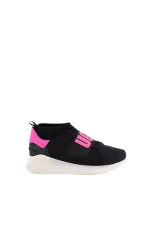 Black Fabric UGG Sneakers