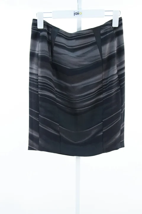 Black Polyester Barbara Bui Skirt
