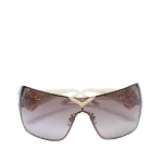 Brown Acetate Chopard Sunglasses