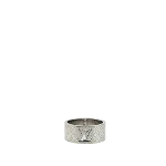 Silver Stainless Steel Louis Vuitton Ring