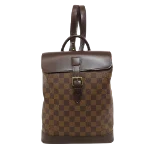 Brown Canvas Louis Vuitton Soho Backpack