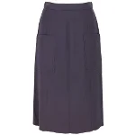 Purple Wool Chloé Skirt