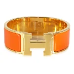 Metallic Metal Hermès Bracelet