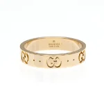 Gold Rose Gold Gucci Ring