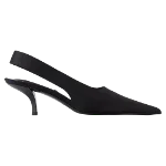 Black Silk Totême Flats