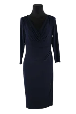 Blue Polyester Ralph Lauren Dress