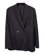 Black Viscose Totême Blazer