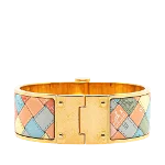 Gold Fabric Hermès Bracelet