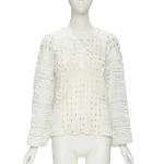 White Viscose Temperley London Top