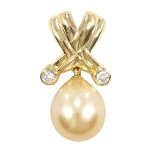 Gold Metal Tasaki Charm