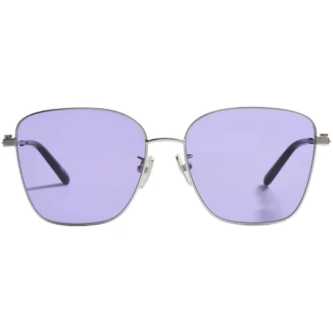 Purple Metal Balenciaga Sunglasses