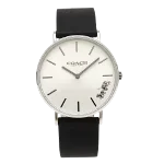 Silver Metal Coach Watch