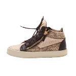 Brown Leather Giuseppe Zanotti Sneakers