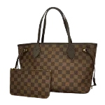 Brown Fabric Louis Vuitton Neverfull