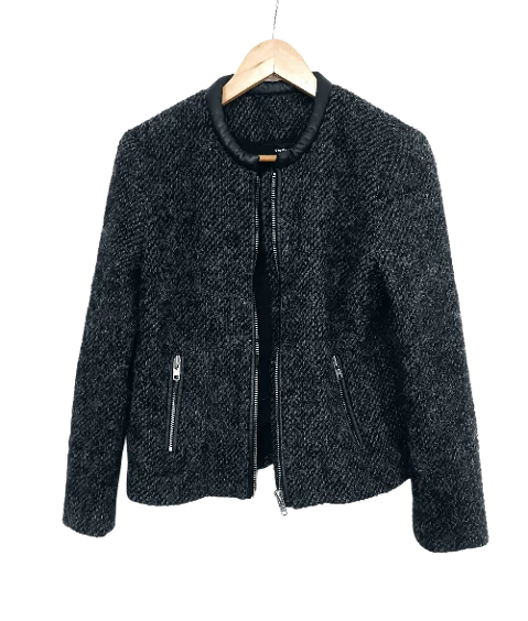 Grey Wool The Kooples Jacket
