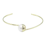 White Yellow Gold Tasaki Bracelet