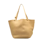 Beige Leather The Row Tote