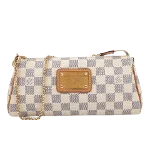 White Leather Louis Vuitton Eva