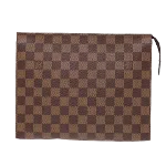 Brown Canvas Louis Vuitton Trousse Toilette