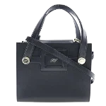 Black Leather Roger Vivier Handbag