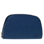 Blue Leather Louis Vuitton Dauphine