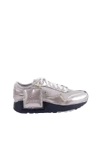 Silver Leather Jacquemus Sneakers