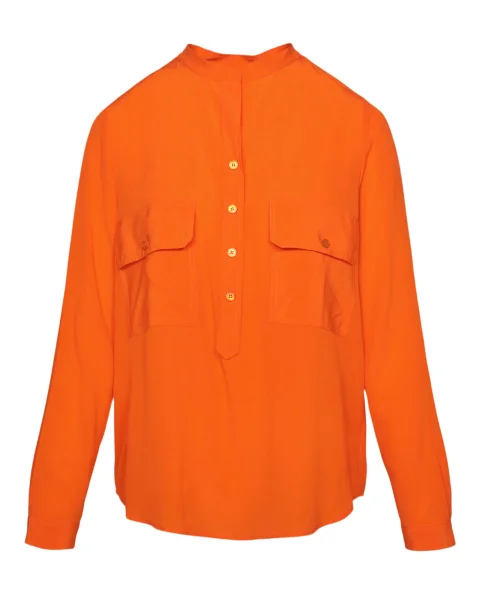 Orange Silk Stella McCartney Shirt