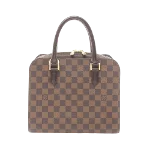 Brown Canvas Louis Vuitton Triana