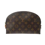 Brown Canvas Louis Vuitton Pochette Homme