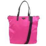 Pink Nylon Prada Tote