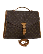 Brown Canvas Louis Vuitton Beverly