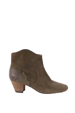 Green Suede Isabel Marant Boots