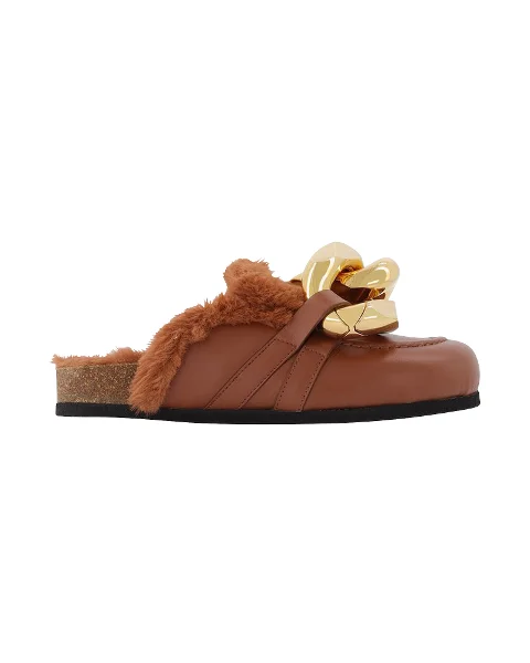 Brown Leather Jw Anderson Flats