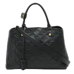 Black Canvas Louis Vuitton Montaigne