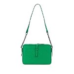 Green Leather Bottega Veneta Shoulder Bag