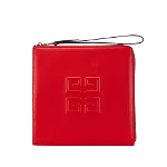 Red Leather Givenchy Clutch