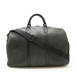 Black Fabric Louis Vuitton Taiga Kendall
