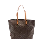 Brown Canvas Louis Vuitton Cabas