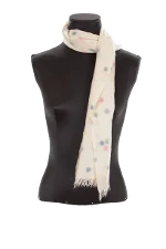 Beige Cashmere Eric Bompard Scarf