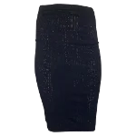 Black Cotton Versace Skirt