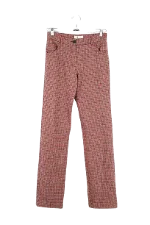 Red Wool Paul & Joe Pants