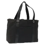 Black Canvas Bvlgari Tote