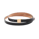 Black Leather Louis Vuitton Belt