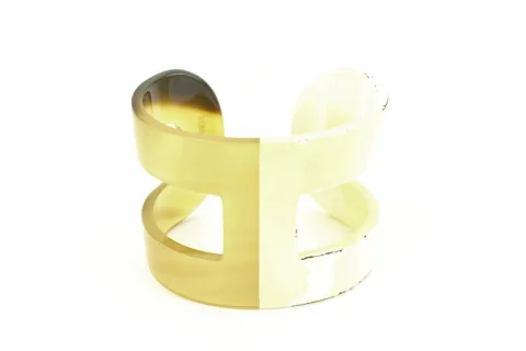 Gold Metal Hermès Bracelet