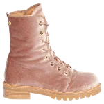 Pink Velvet Stuart Weitzman Boots