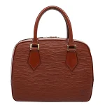 Brown Leather Louis Vuitton Voltaire