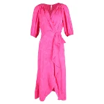 Pink Fabric Saloni Dress