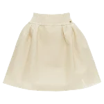 Nude Fabric Chanel Skirt