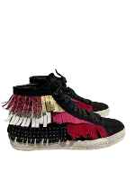 Black Suede Saint Laurent Sneakers