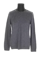 Grey Wool The Kooples Sweater